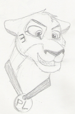 240x366 The Lion King Fan Art Archive Sema Jayhawk - Jayhawk Drawing