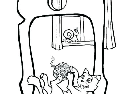 440x330 free coloring pages mittens luxury printable mitten - Jayhawk Drawing