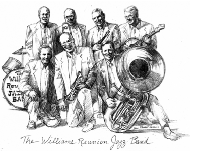 397x300 williams reunion jazz band of williams college, williamstown, ma - Jazz Band Drawing