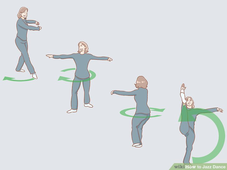 728x546 Ways To Jazz Dance - Jazz Dance Drawing