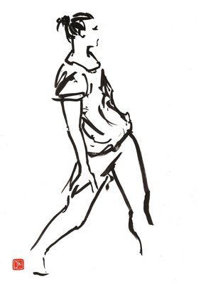 283x400 Jazz Dance - Jazz Dance Drawing