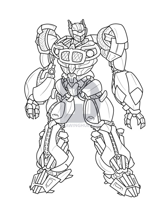 556x720 how to draw jazz, transformers, step - Jazz Drawing
