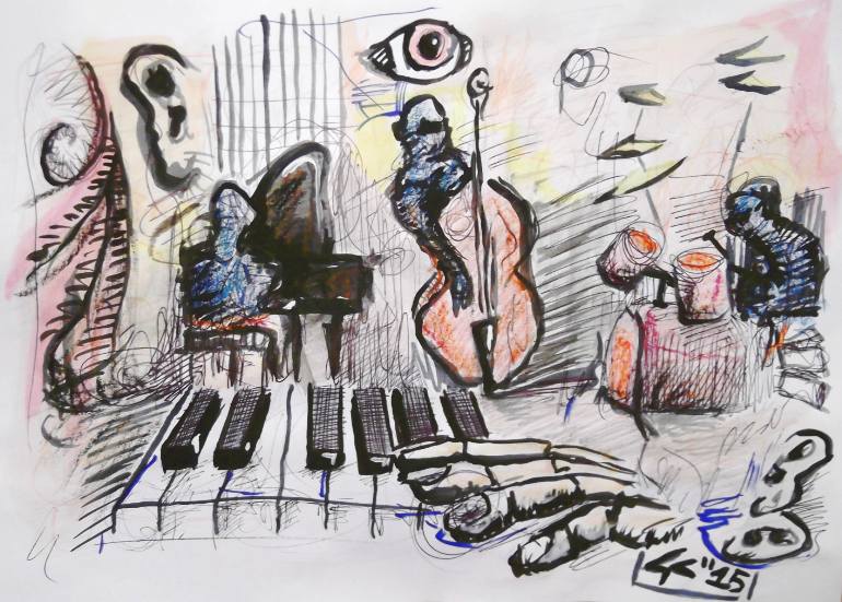 Просто джаз. Джаз рисунок. Нарисовать джаз. Иллюстрация на тему джаз. Рисунок на тему джаз.