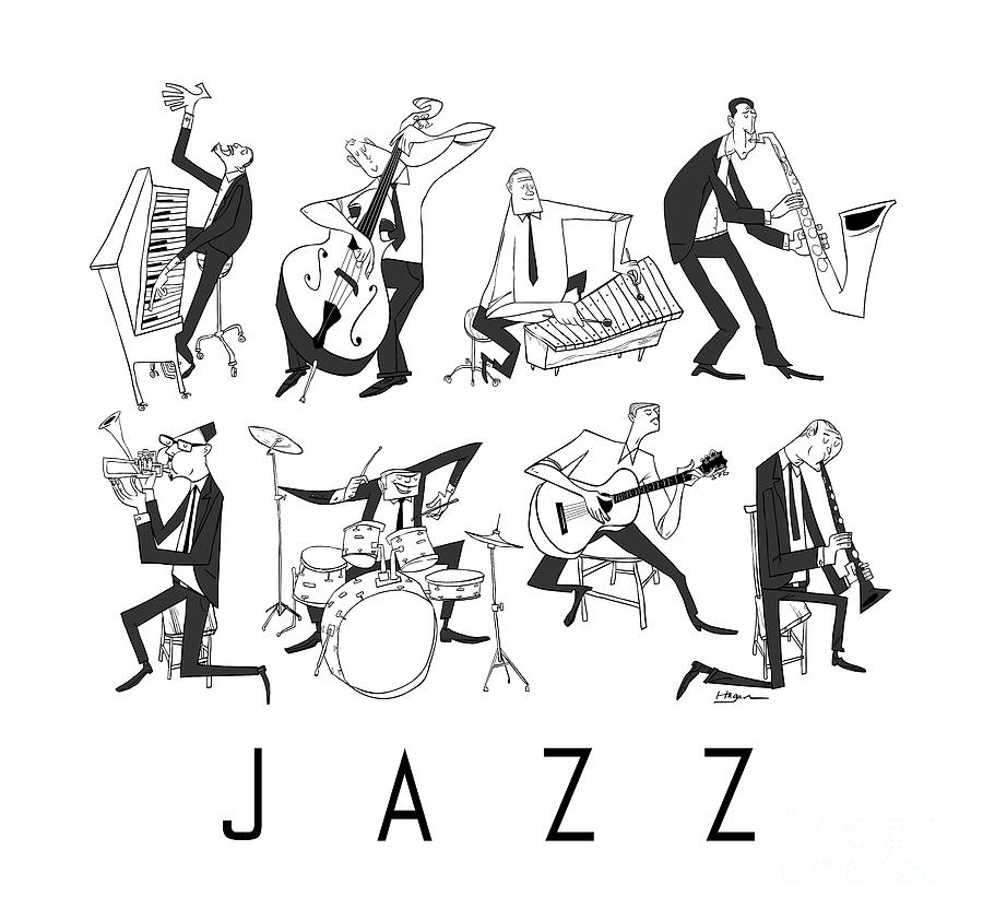 900x843 piano drawing jazz piano for free download - Jazz Drawing