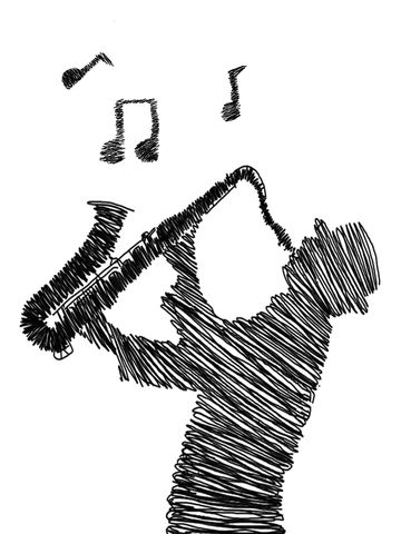 360x480 jazz birthed from black genius the university star - Jazz Drawing