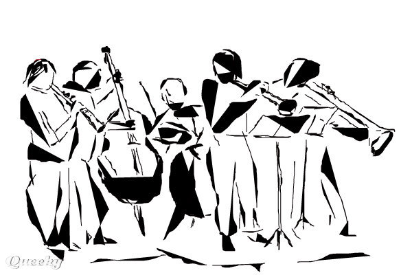 600x400 jazz night a music speedpaint drawing - Jazz Drawing