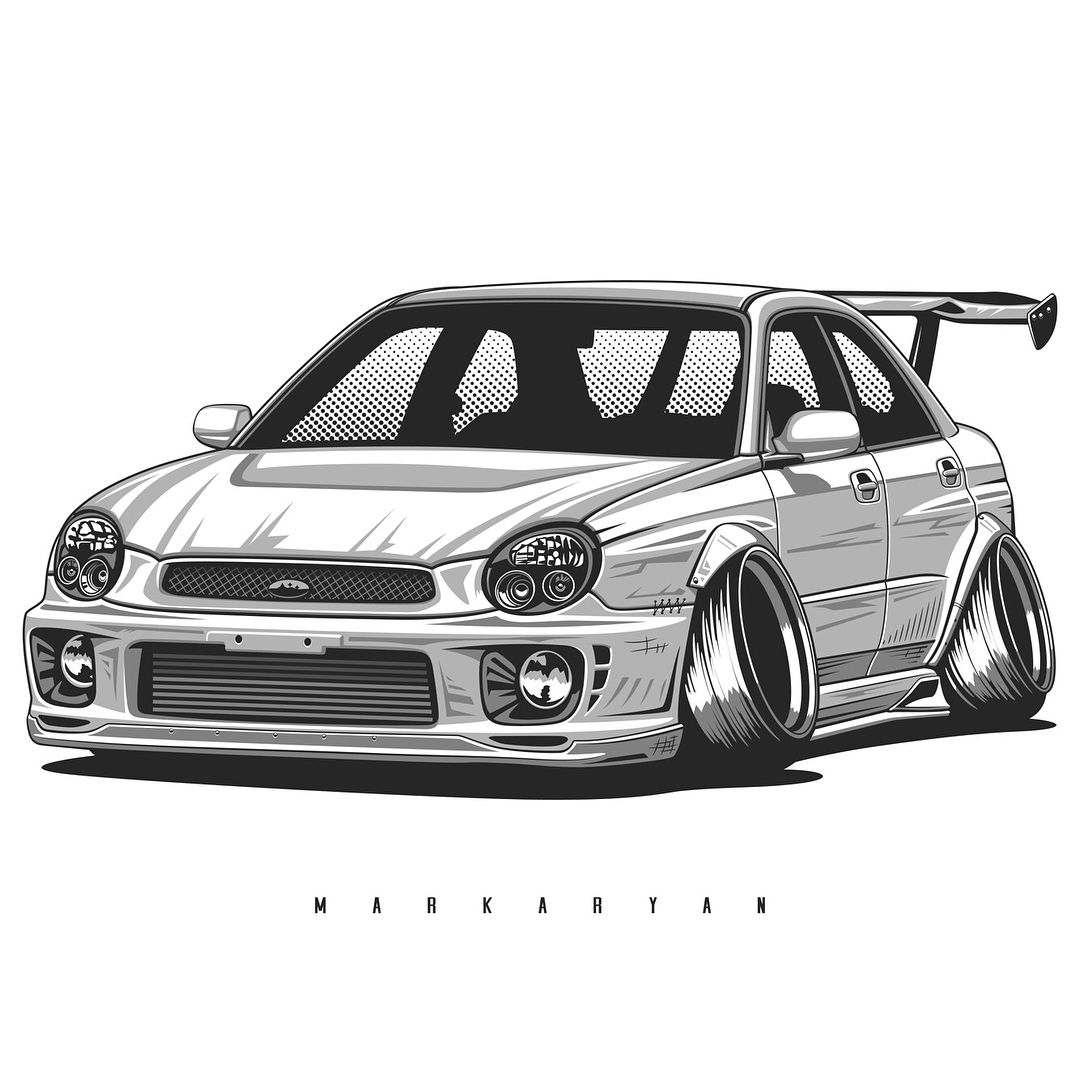 Jdm Car Drawing at GetDrawings Free download