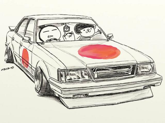 640x480 drawn car jdm - Jdm Drawing