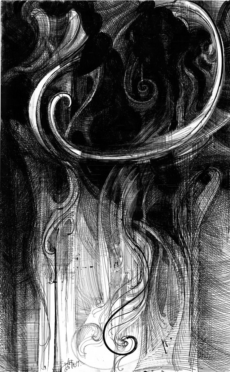 743x1200 Jealousy Drawing - Jealousy Drawing