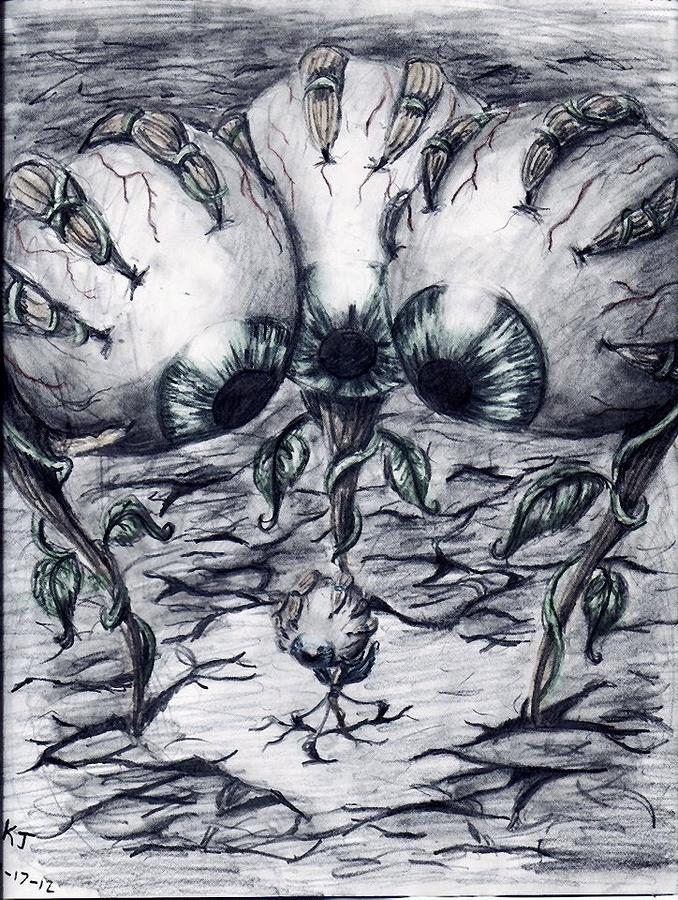 678x900 Jealousy Drawing - Jealousy Drawing