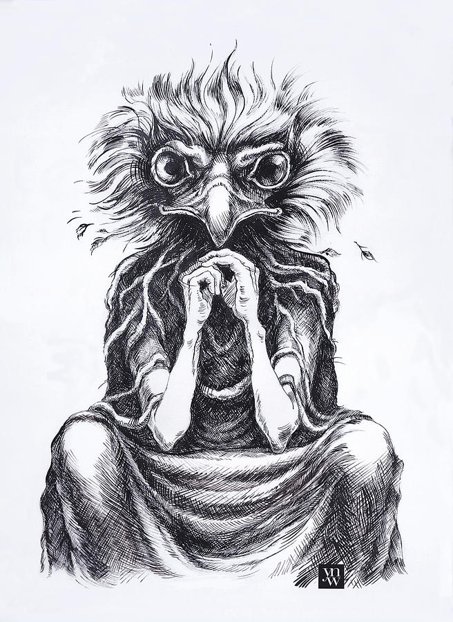 656x900 Jealousy Drawing - Jealousy Drawing