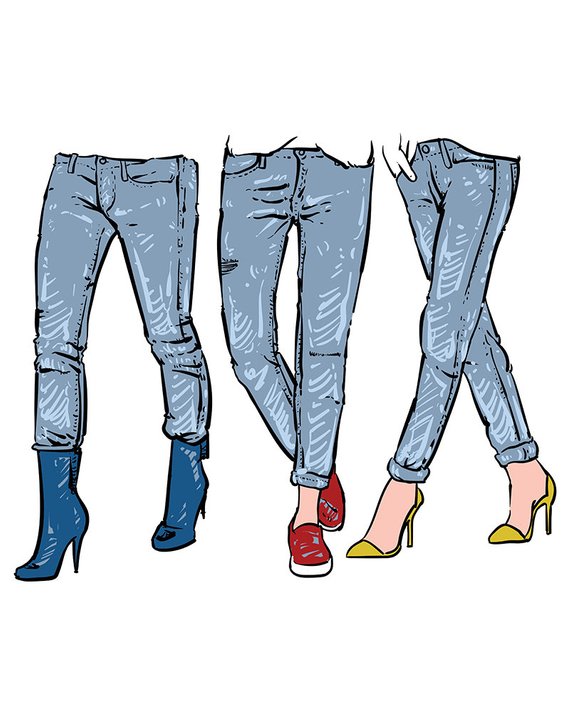 Jeans Drawing at Explore collection of Jeans Drawing