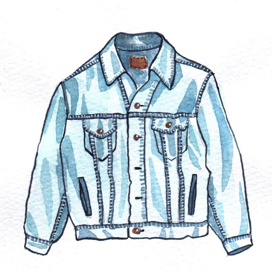 899x899 vintage denim jeans jacket mochni drawing - Jeans Drawing