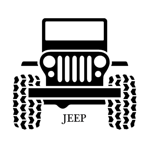 500x500 mouse pad drawing jeep in black white and similar items - Jeep Drawing