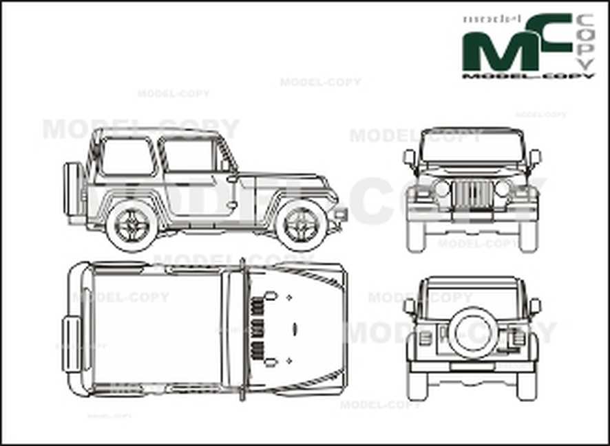886x649 Jeep Wrangler Hard Top - Jeep Wrangler Drawing