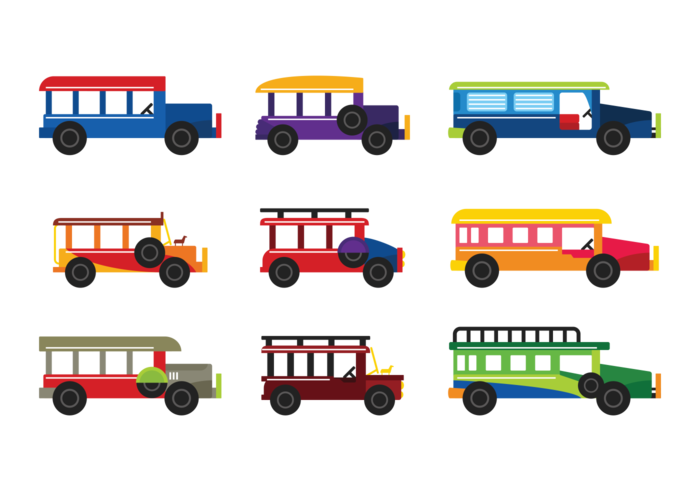 700x490 Jeepney Vector - Jeepney Drawing