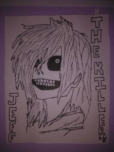 375x500 Jeff The Killer Drawing - Jeff Drawing