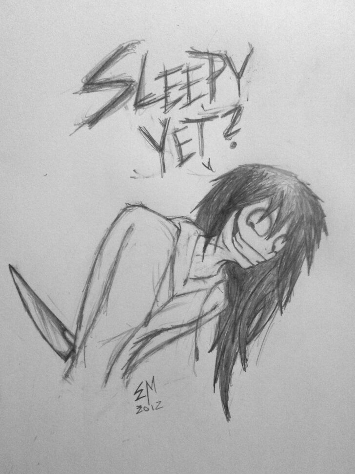 728x970 jeff the killer sleepy yet creepy things jeff the killer - Jeff Drawing