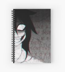 210x230 Jeff The Killer Drawing Spiral Notebooks Redbubble - Jeff Drawing