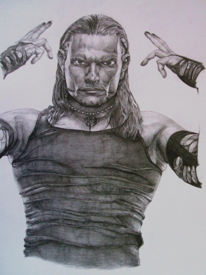 412x550 Portrait Of Jeff Hardy - Jeff Hardy Drawing