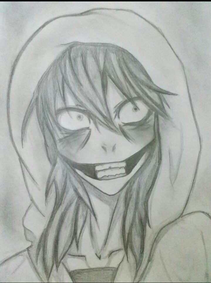 719x966 pin on jeff the killer - Jeff The Killer Drawing