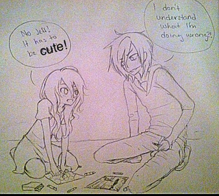320x286 Haha I Spelled Cute Wrong Xd - Jeff The Killer Drawing Cute