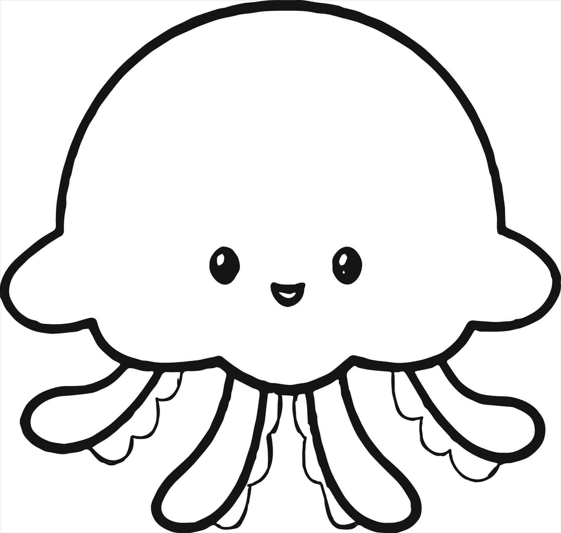 Jellyfish Drawing For Kids at PaintingValley.com | Explore ...