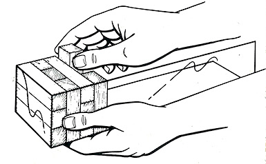 385x238 what is the proper way to set up a jenga tower - Jenga Drawing