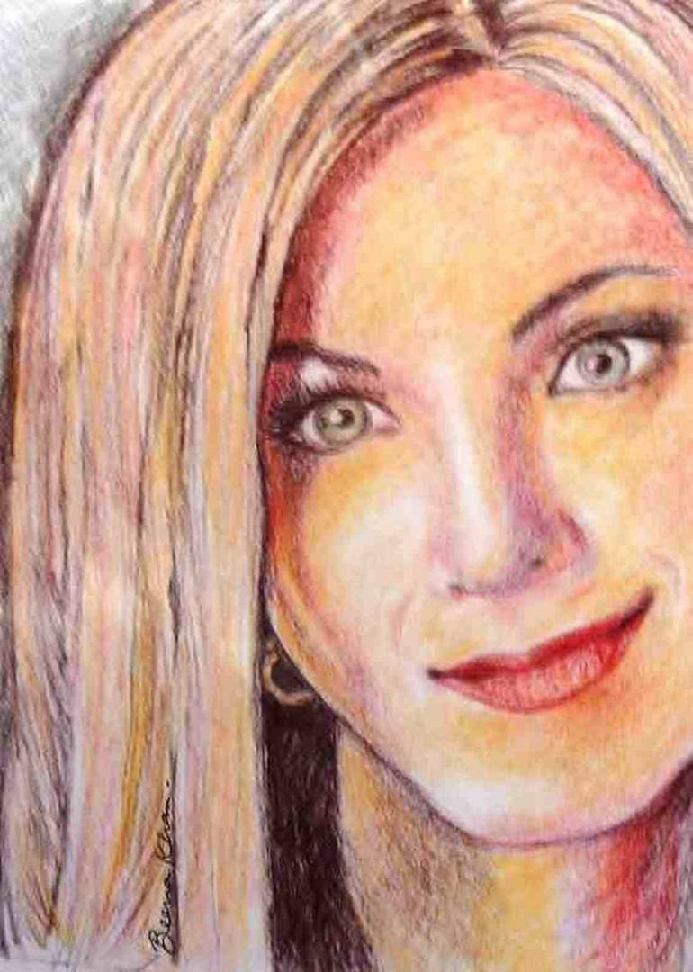 770x1080 Jennifer Aniston Drawing - Jennifer Aniston Drawing