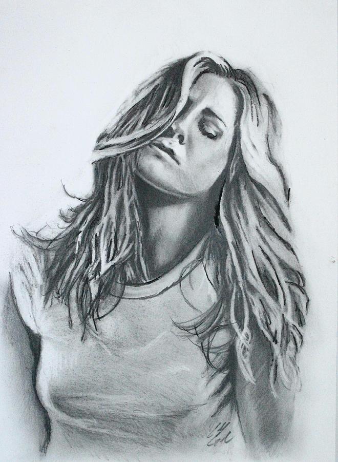 660x900 Jennifer Aniston Drawing - Jennifer Aniston Drawing