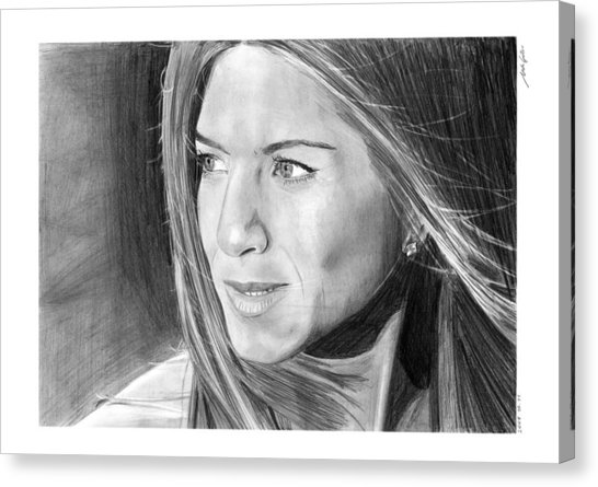 546x445 Jennifer Aniston Drawing - Jennifer Aniston Drawing