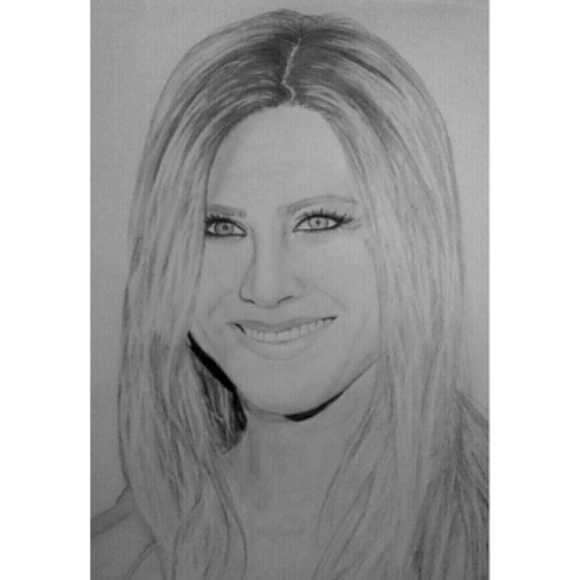 580x580 Other Jennifer Aniston Drawing Poshmark - Jennifer Aniston Drawing