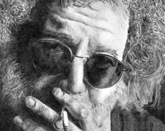 340x270 jerry garcia drawing etsy - Jerry Garcia Drawing