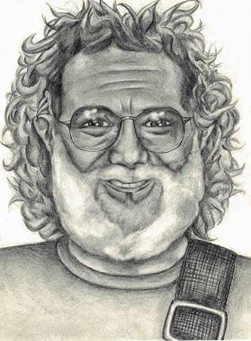 354x480 dana parisi - Jerry Garcia Drawing