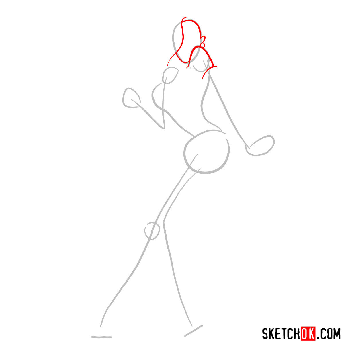 1200x1200 How To Draw Jessica Rabbit - Jessica Rabbit Drawing