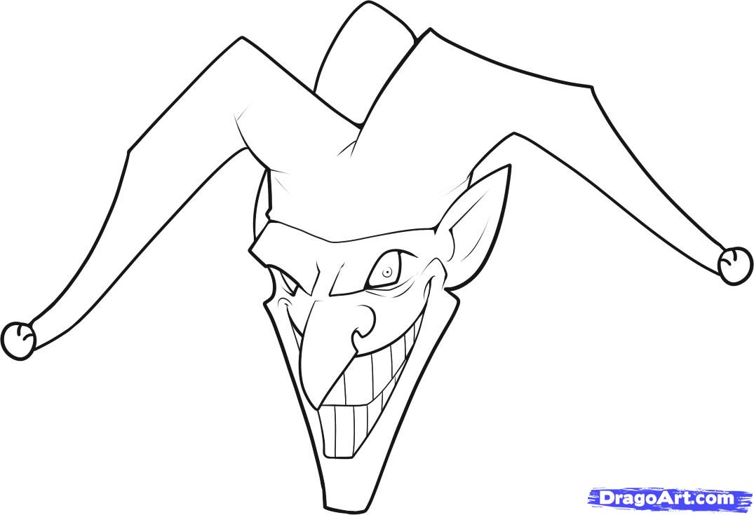 Jester Drawing At PaintingValley Explore Collection Of Jester Drawing