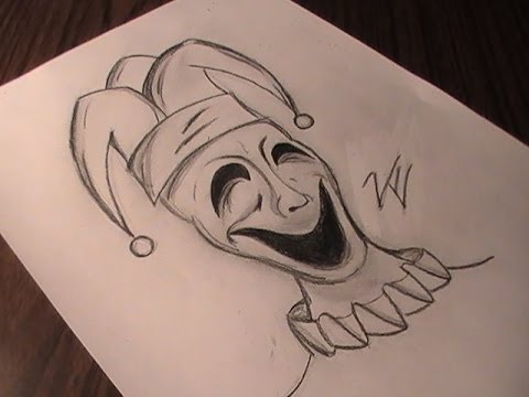 480x360 Jester - Jester Drawing