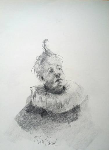 375x517 Jester Drawing - Jester Drawing