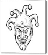 163x186 Crazy Medieval Court Jester Drawing Digital Art - Jester Drawing