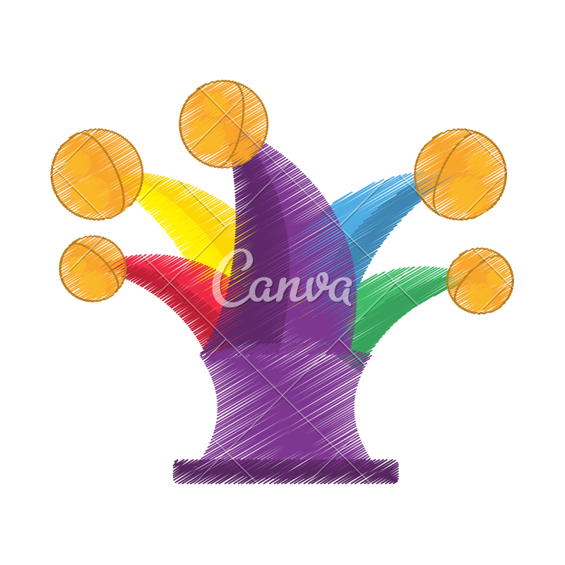 800x800 Drawing Jester Hat April Fools Day - Jester Hat Drawing