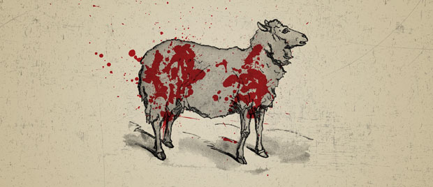 620x268 Jesus Christ The Lamb Of God - Jesus And Lamb Drawing