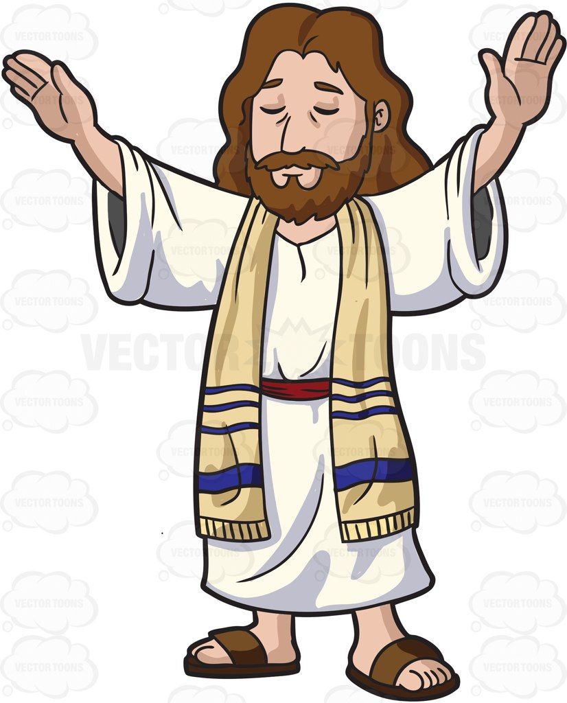 826x1024 Jesus Christ Concentrates While Blessing The People - Jesus Cartoon Drawing