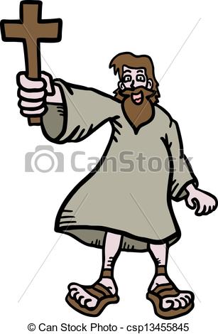 307x470 Jesus Cartoon Creative Design Of Jesus Cartoon - Jesus Cartoon Drawing