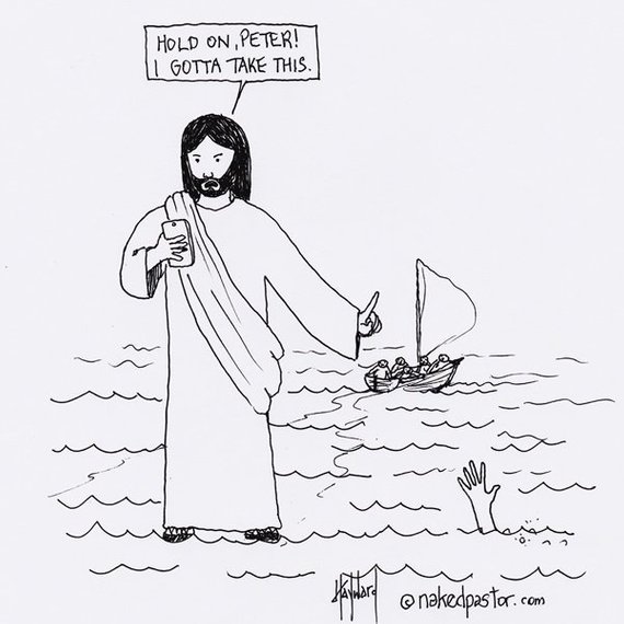 570x570 The Mobile Jesus Cartoon Etsy - Jesus Cartoon Drawing