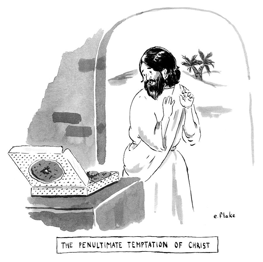 900x897 The Penultimate Temptation Of Christ Drawing - Jesus Cartoon Drawing