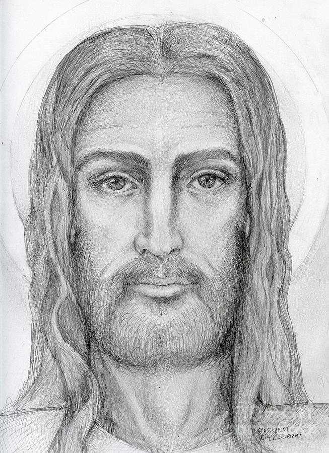 653x900 Jesus Christ Drawing - Jesus Christ Drawing