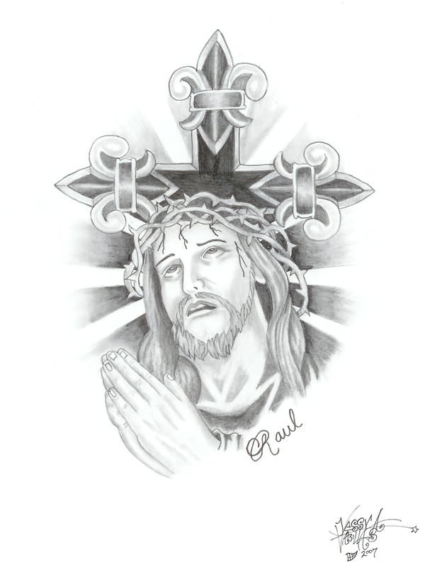 600x810 Jesus Christ Tattoo Drawing - Jesus Christ Drawing
