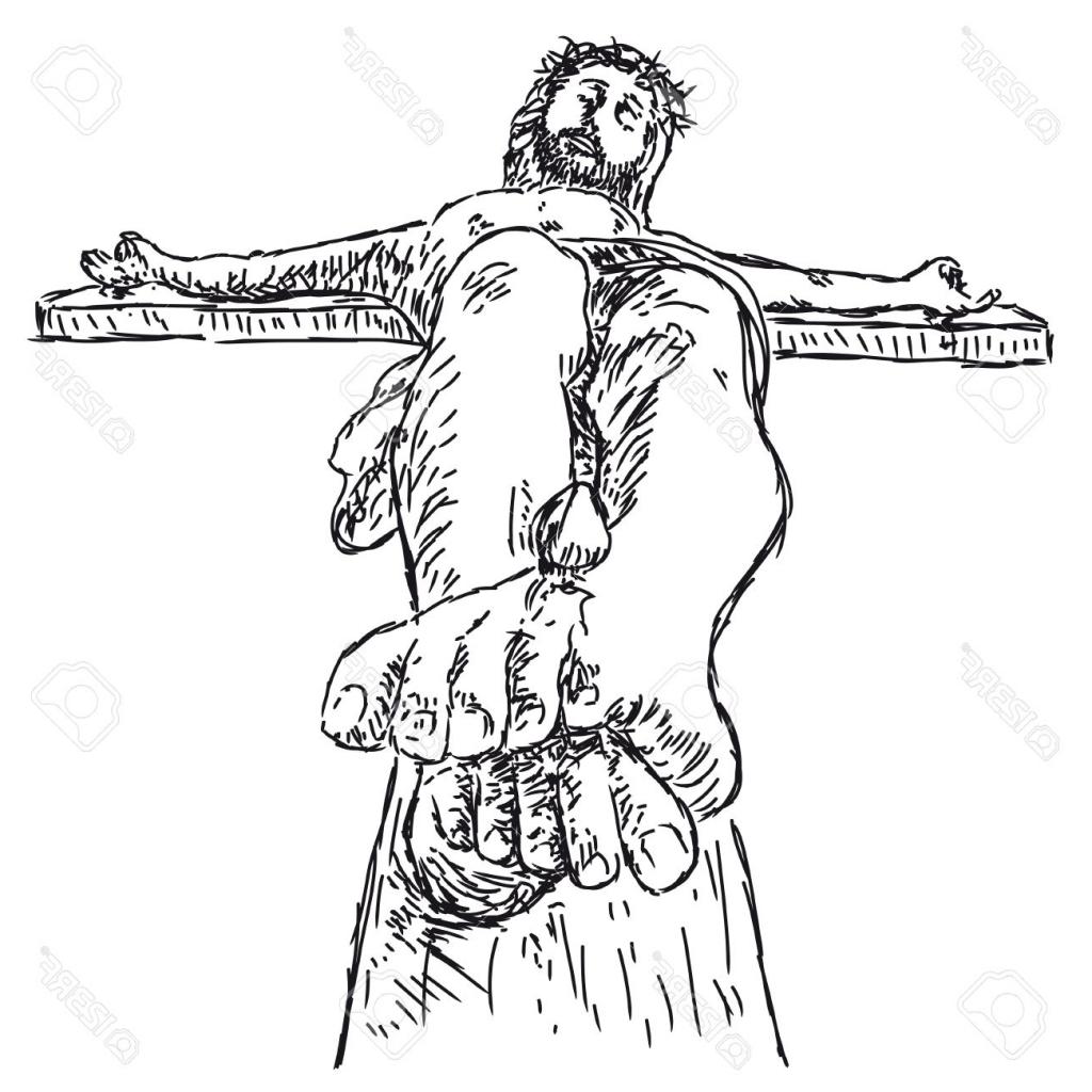 1024x1024 Best Jesus Christ Drawing Design - Jesus Christ Drawing