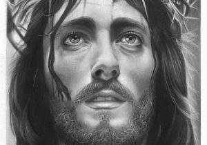 300x210 Sketches Of Christ Fresh Pencil Drawing Jesus Drawings - Jesus Christ Drawing