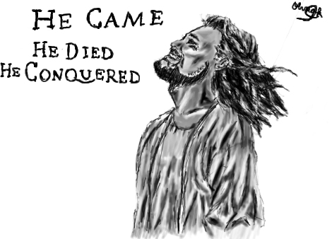 470x338 our savior, jesus christ - Jesus Christ Drawing Black And White